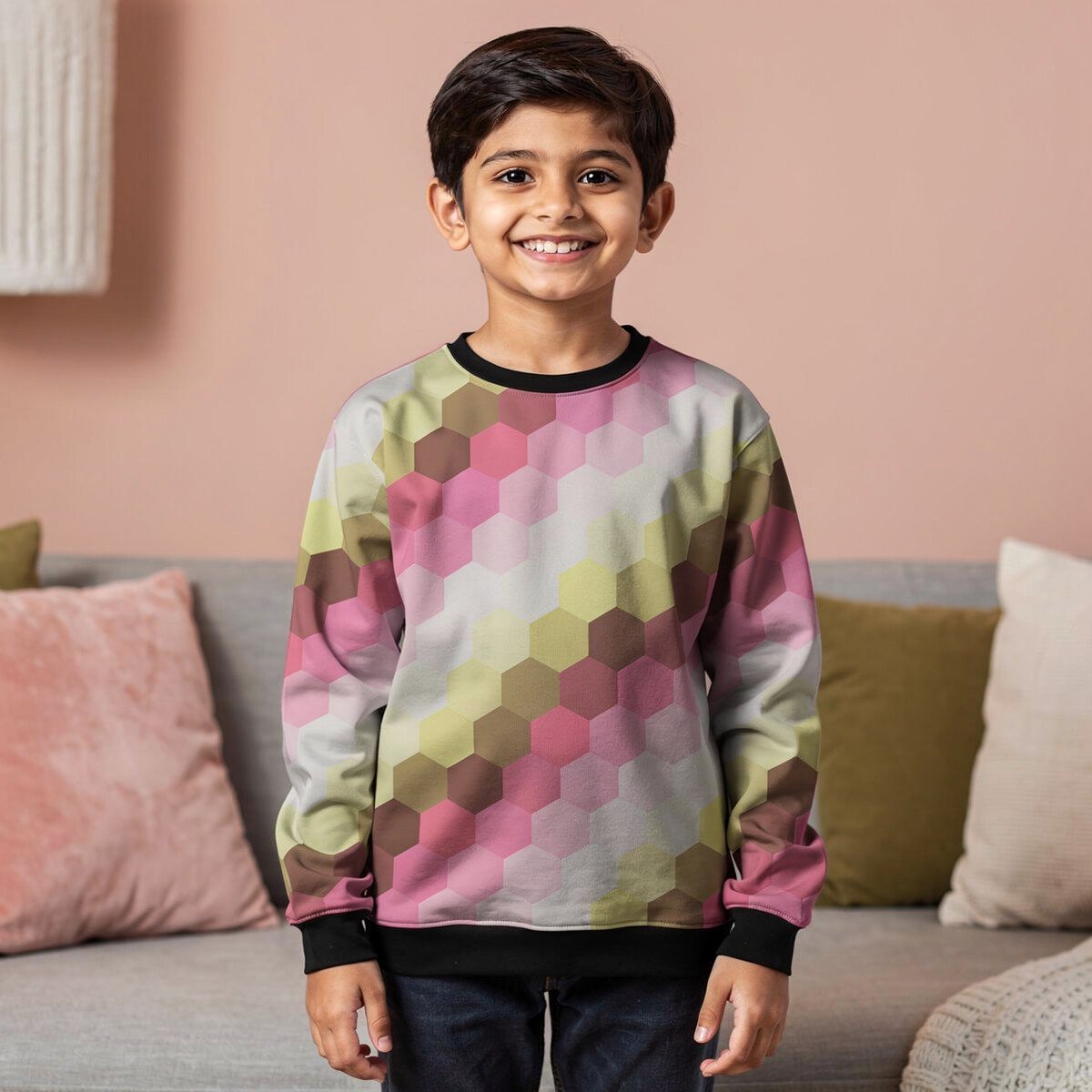 Spring Cocoa DGH Kids Sweat Shirt - Image 5