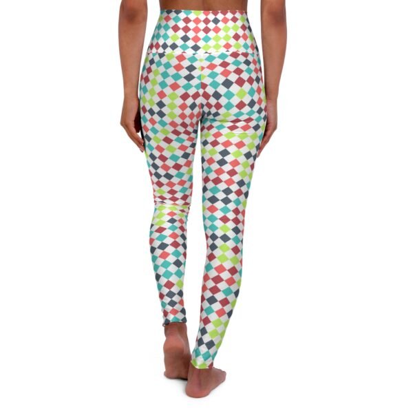 Cheer Up Harlequin Gym Leggings - Image 4