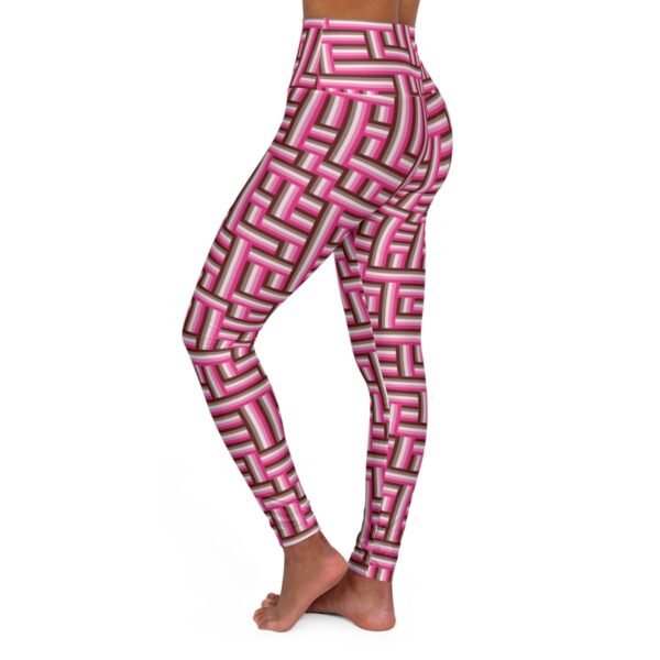 Berry Mocha LGRG Gym Leggings - Image 4