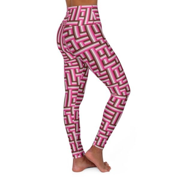 Berry Mocha LGRG Gym Leggings - Image 3