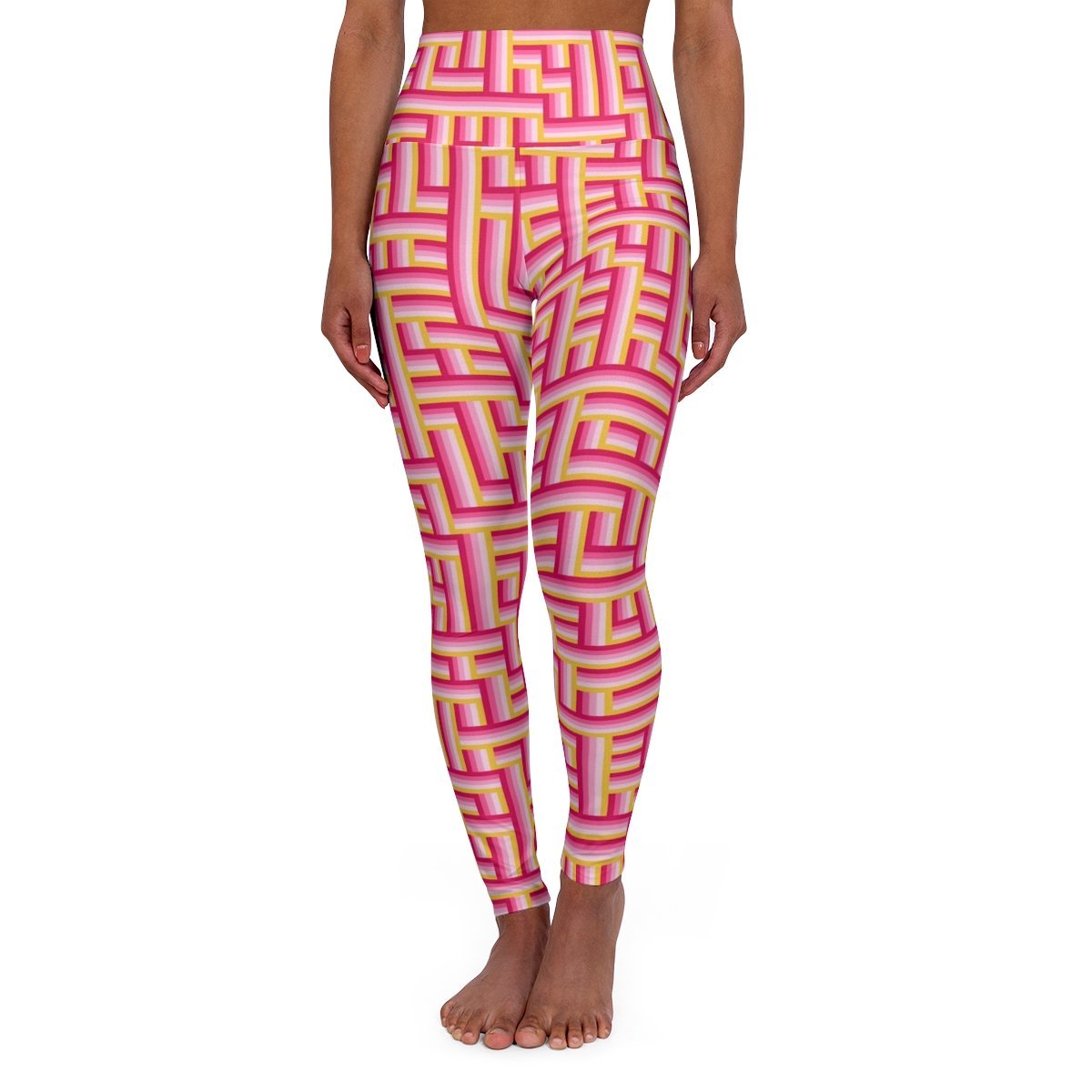 Bubblegum Sunrise LGRG Gym Leggings - Image 1