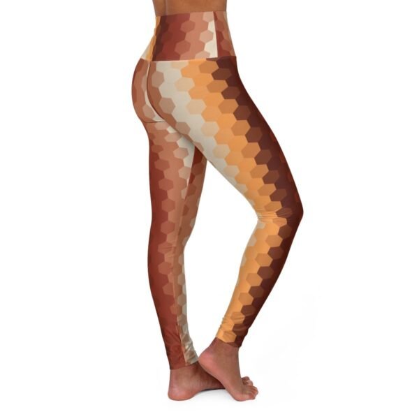 Chestnut Brown GH Gym Leggings - Image 3