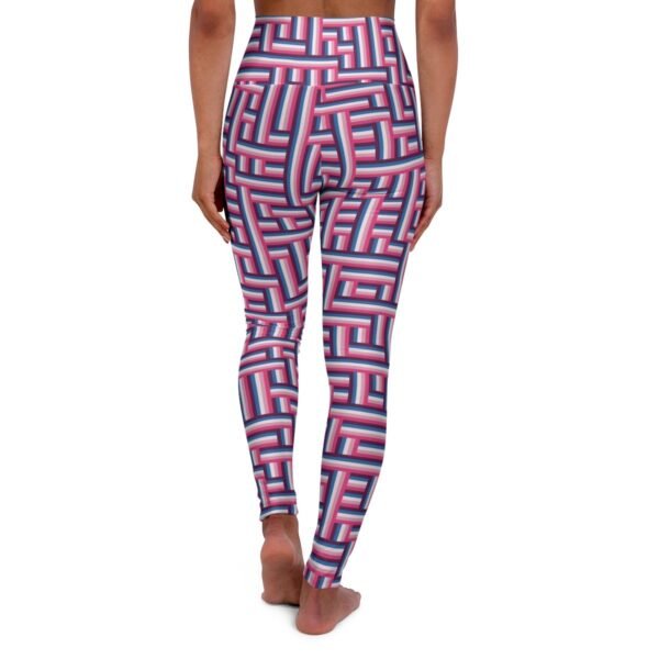 Deep Wine LGRG Gym Leggings - Image 2