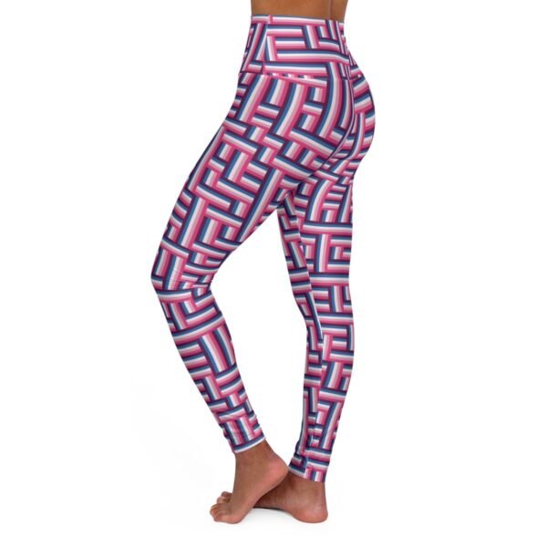Deep Wine LGRG Gym Leggings - Image 4