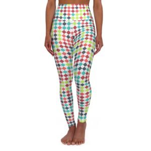 Cheer Up Harlequin Gym Leggings