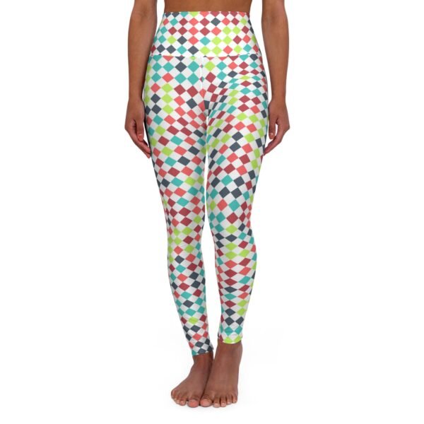 Cheer Up Harlequin Gym Leggings