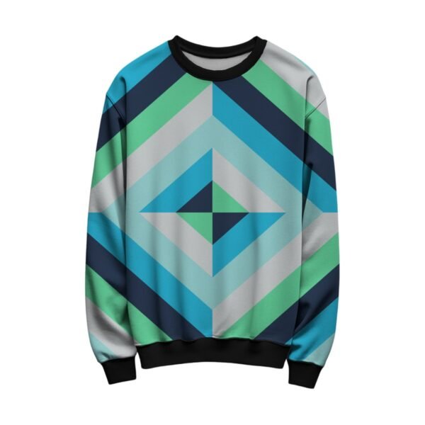Electric Night Pyramid Kids Sweat Shirt