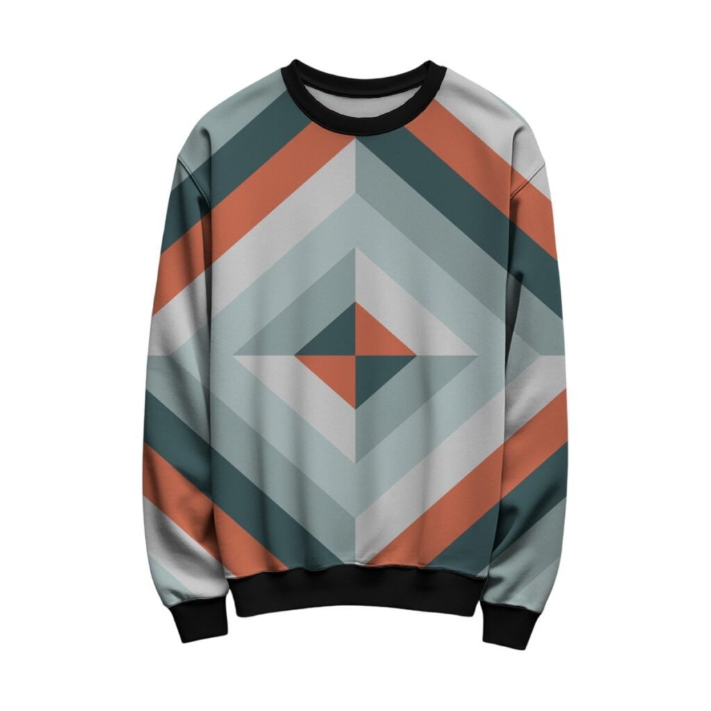 Fox in the Snow Pyramid Kids Sweat Shirt