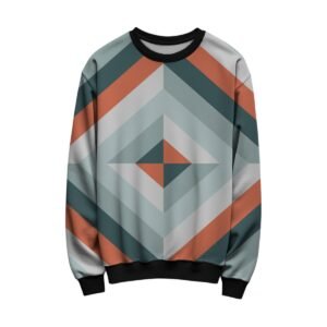 Fox in the Snow Pyramid Kids Sweat Shirt