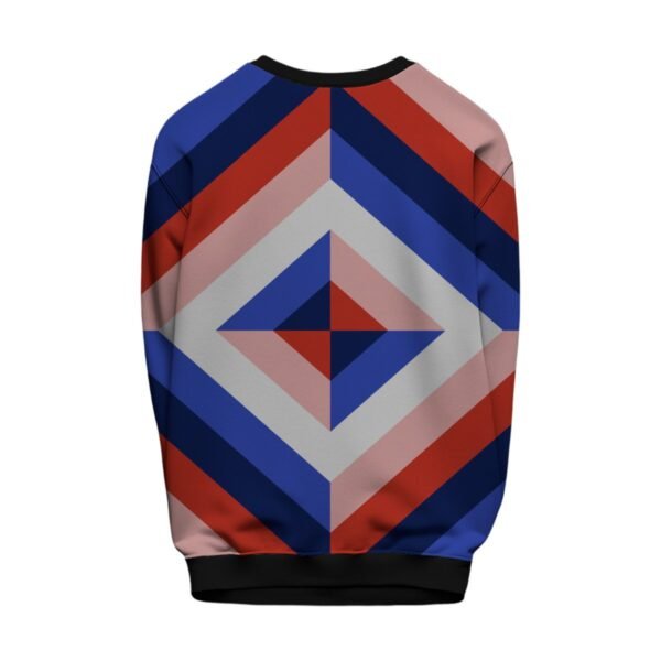 French Alps Pyramid Kids Sweat Shirt - Image 2