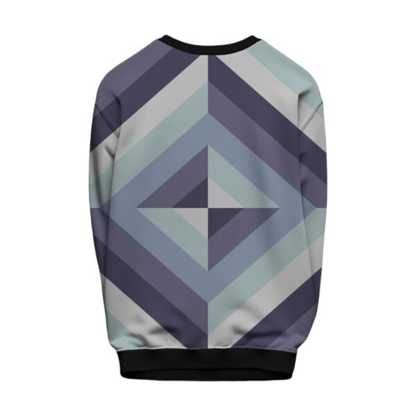 Frosted Lavender Pyramid Kids Sweat Shirt - Image 2