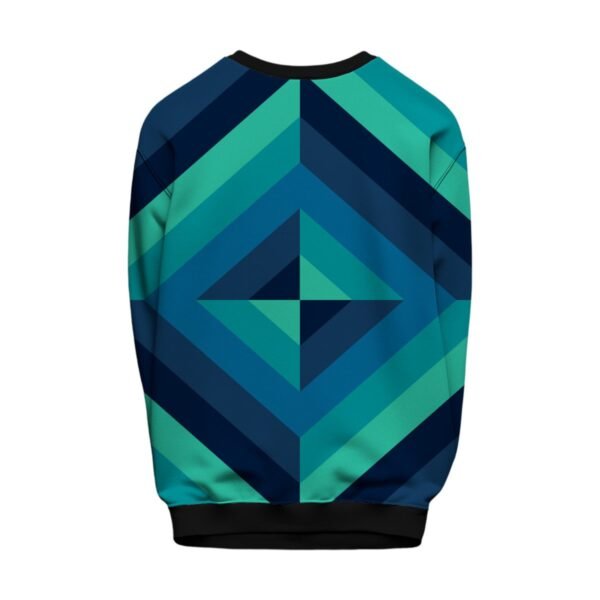 Northern Lights Pyramid Kids Sweat Shirt - Image 2