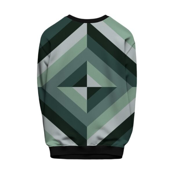 Pine Forest Pyramid Kids Sweat Shirt - Image 2