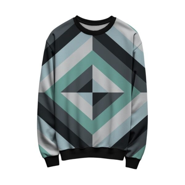Stormy Ocean Pyramid Kids Sweat Shirt