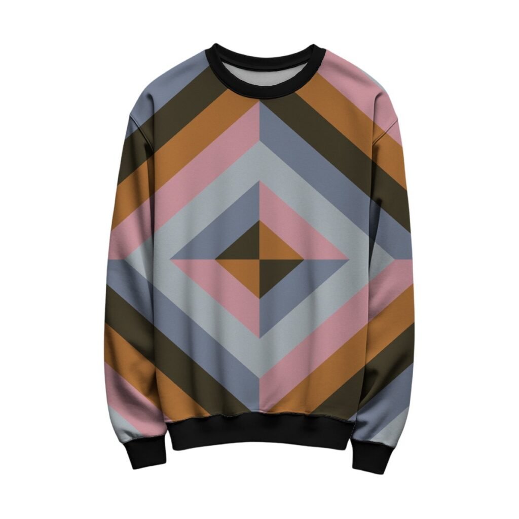 Warm Scarf Pyramid Kids Sweat Shirt