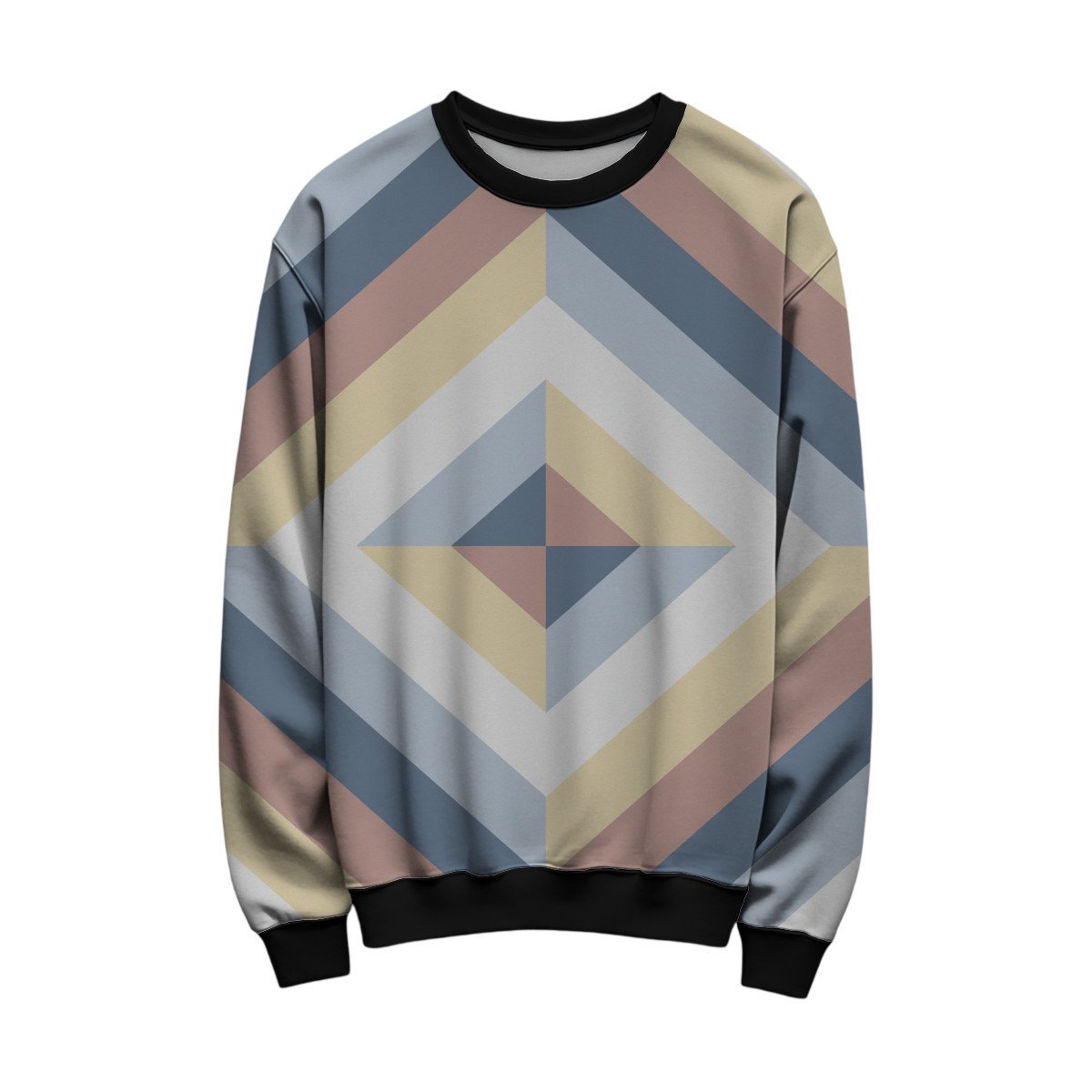Winter Sunrise Pyramid Kids Sweat Shirt - Image 1