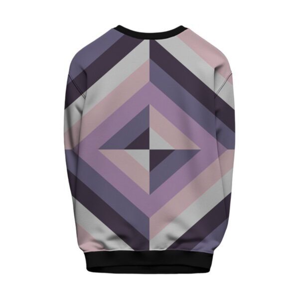Winter Sunset Pyramid Kids Sweat Shirt - Image 2