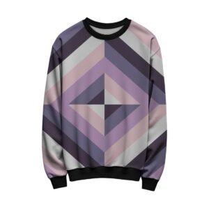 Winter Sunset Pyramid Kids Sweat Shirt