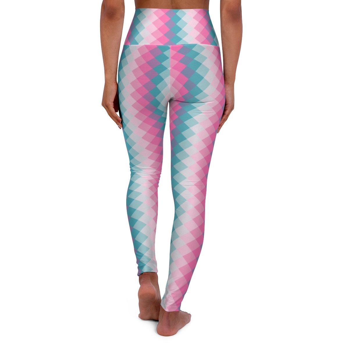 Ocean Meets Rose GT Gym Leggings - Image 2