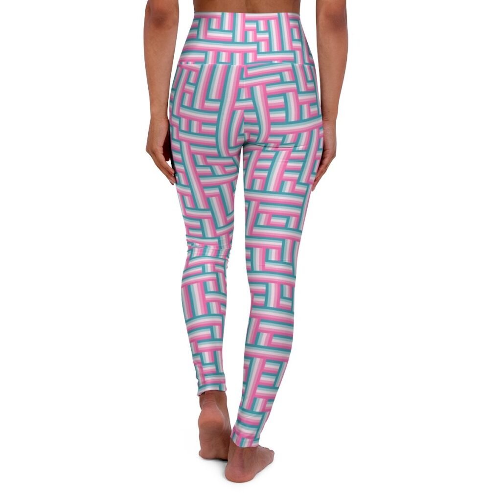 Ocean Meets Rose LGRG Gym Leggings