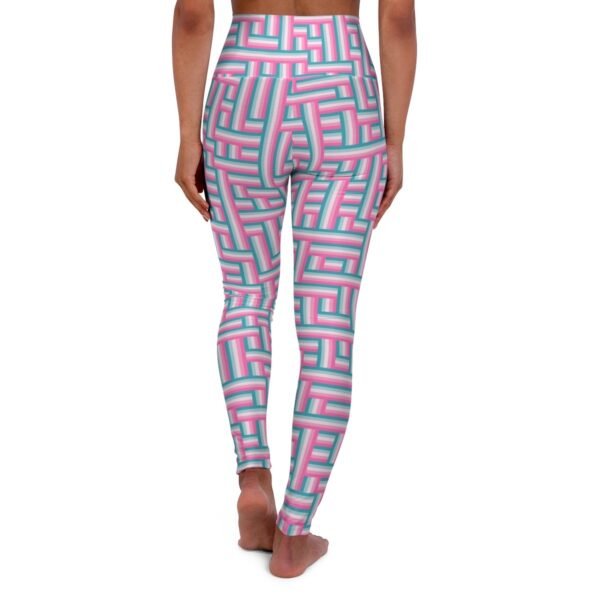 Ocean Meets Rose LGRG Gym Leggings - Image 2