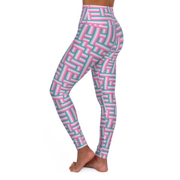 Ocean Meets Rose LGRG Gym Leggings - Image 4