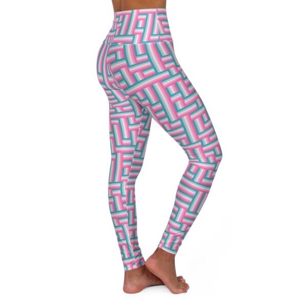 Ocean Meets Rose LGRG Gym Leggings - Image 3