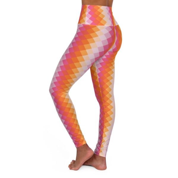 Peachy Sunset GT Gym Leggings - Image 4
