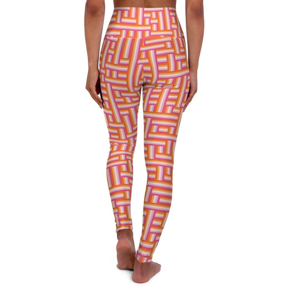 Peachy Sunset LGRG Gym Leggings