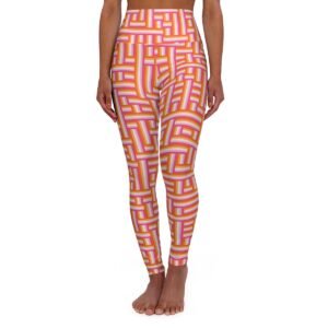 Peachy Sunset LGRG Gym Leggings