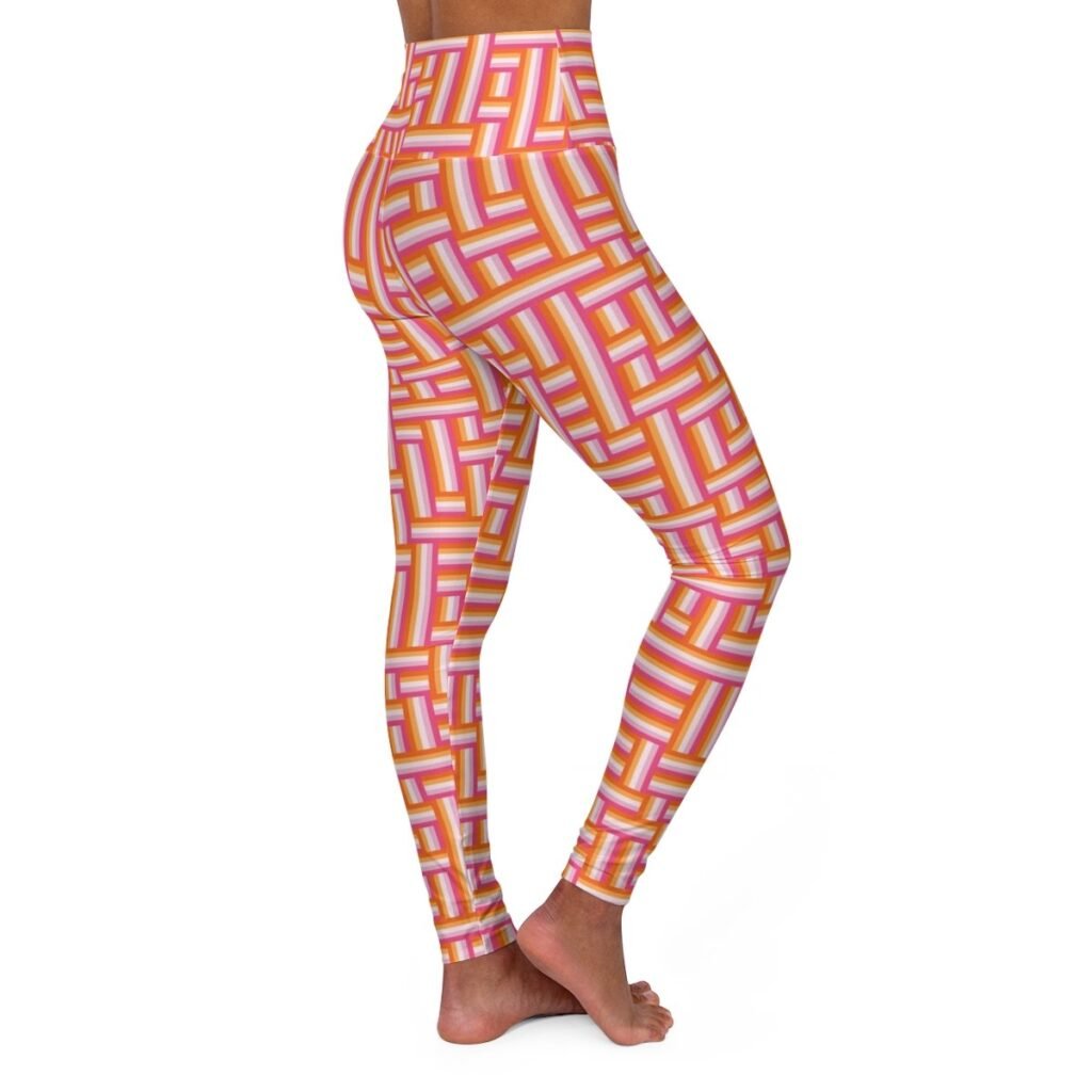 Peachy Sunset LGRG Gym Leggings