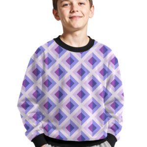 Purple Lavender DAG Kids Sweat Shirt