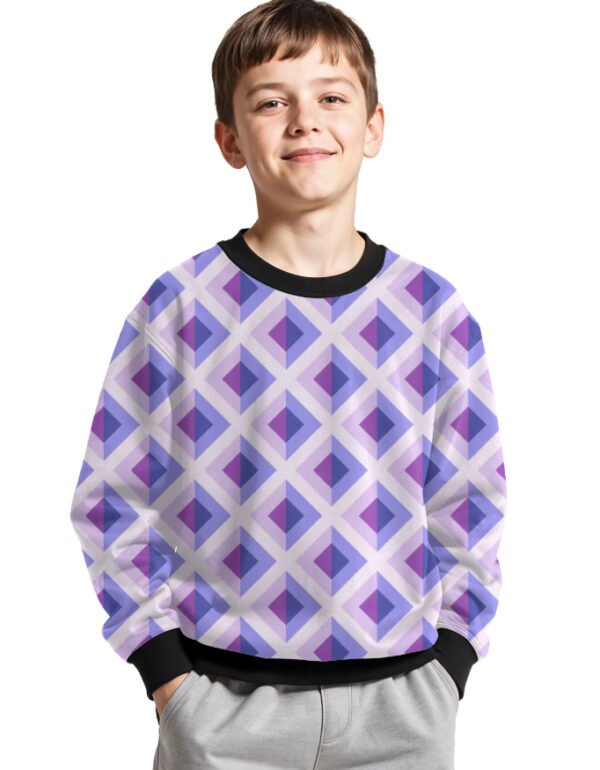 Purple Lavender DAG Kids Sweat Shirt