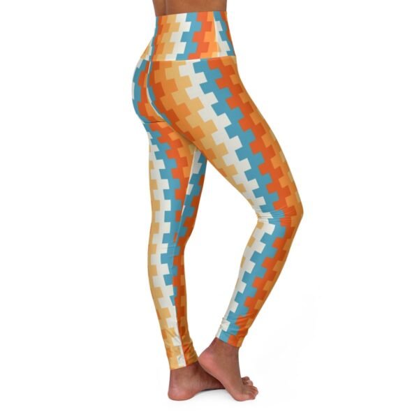 Seaside Spark Ripple Block Gym Leggings - Image 3