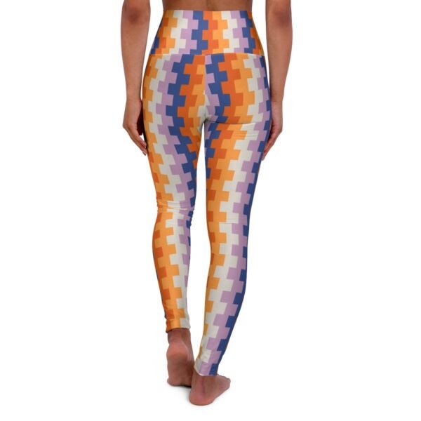 Sunset Library Ripple Block Gym Leggings - Image 2