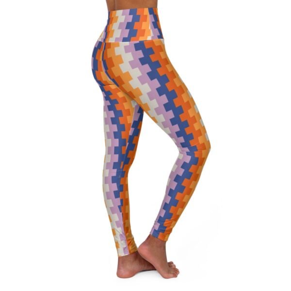 Sunset Library Ripple Block Gym Leggings - Image 3