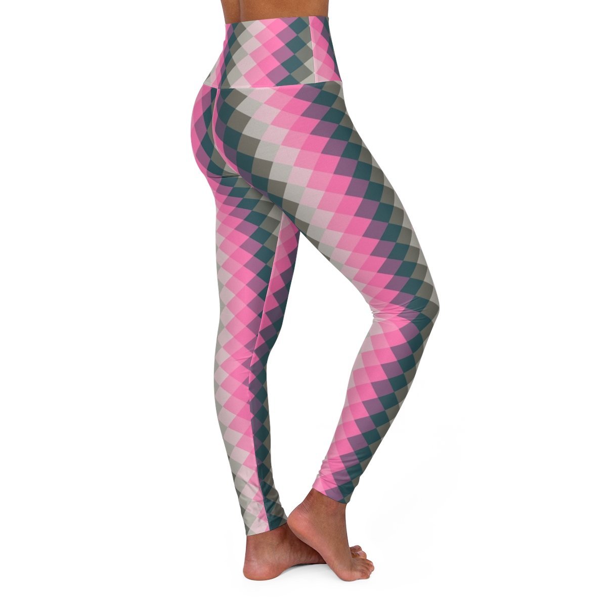Vintage Rose GT Gym Leggings - Image 3