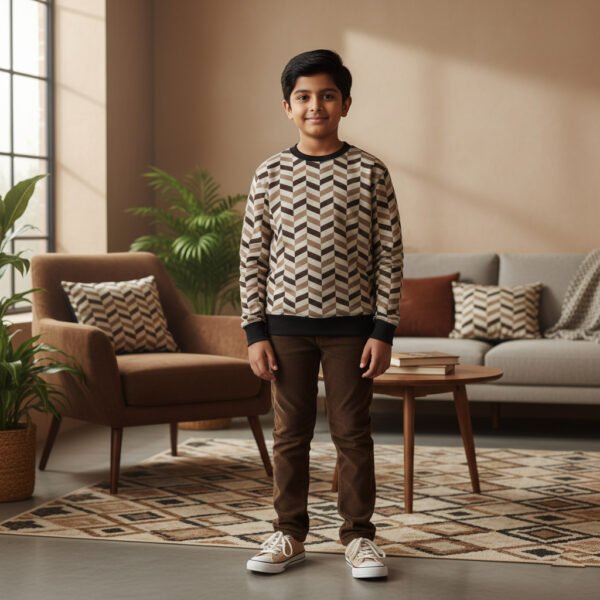 Amber Flame HB1 Kids Sweat Shirt