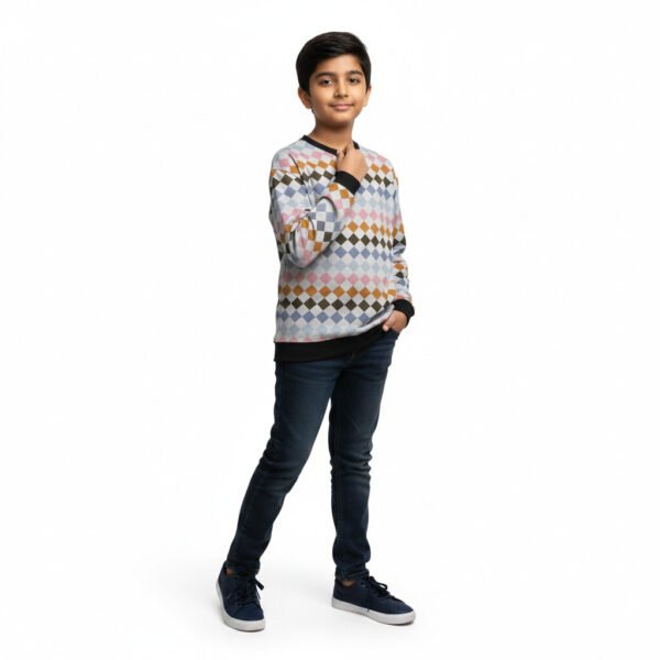 Warm Scarf PDR Kids Sweat Shirt - Image 1