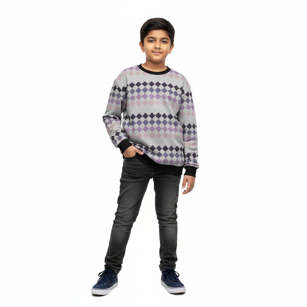 Winter Sunset PDR Kids Sweat Shirt