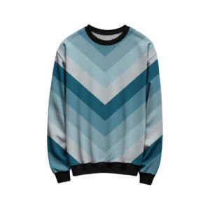 Arctic Ocean Chevron Kids Sweat Shirt