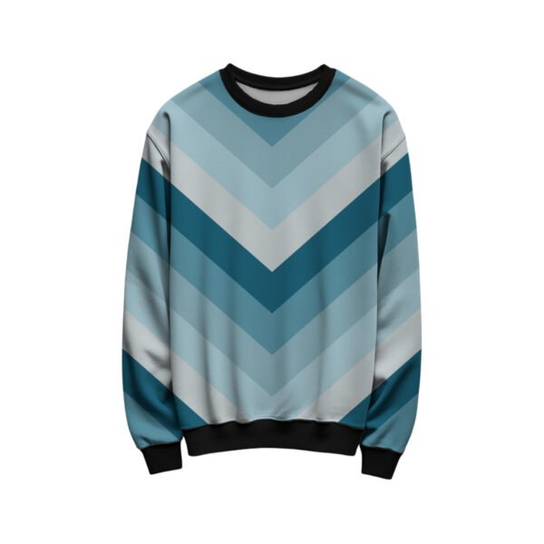 Arctic Ocean Chevron Kids Sweat Shirt