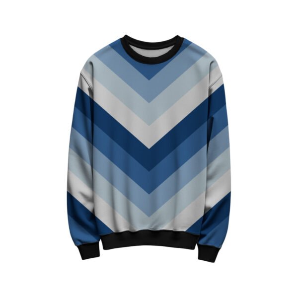Arctic Twilight Chevron Kids Sweat Shirt