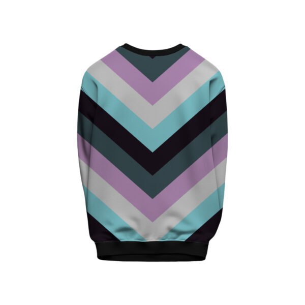 Bright Horizon Chevron Kids Sweat Shirt - Image 2