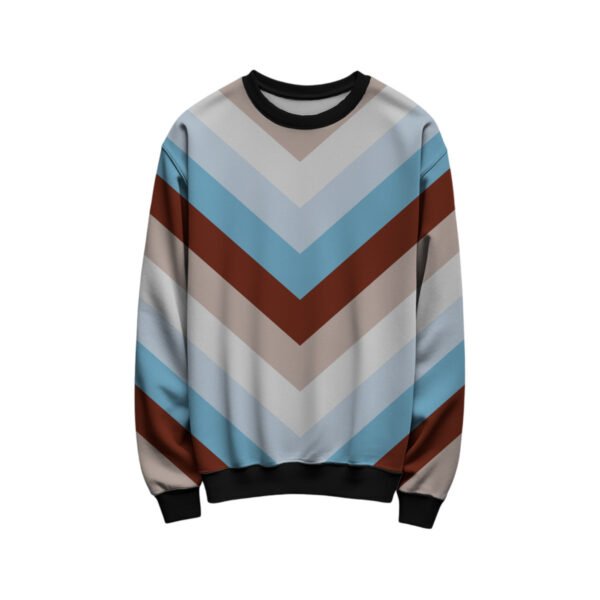 Cinnamon Ice Chevron Kids Sweat Shirt
