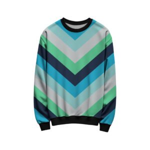 Electric Night Chevron Kids Sweat Shirt