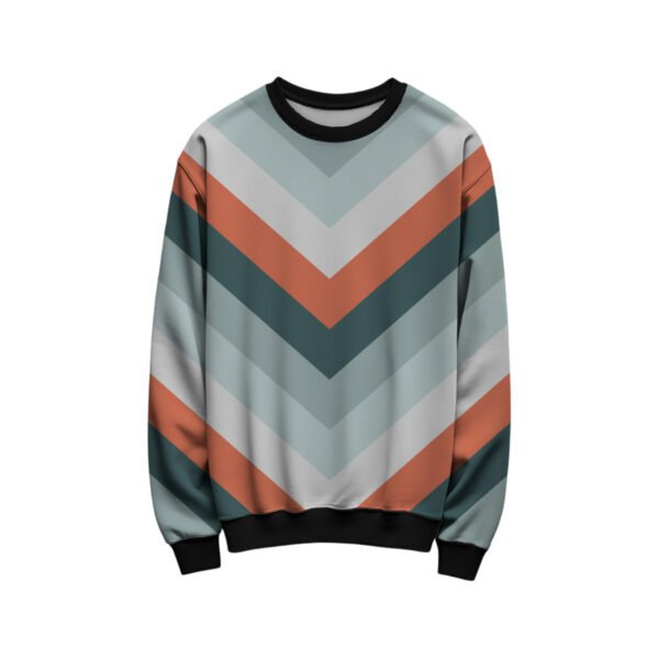 Fox in the Snow Chevron Kids Sweat Shirt