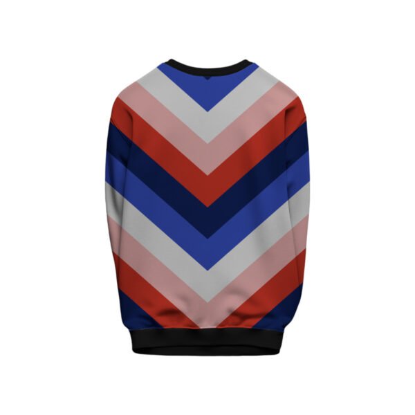 French Alps Chevron Kids Sweat Shirt - Image 2