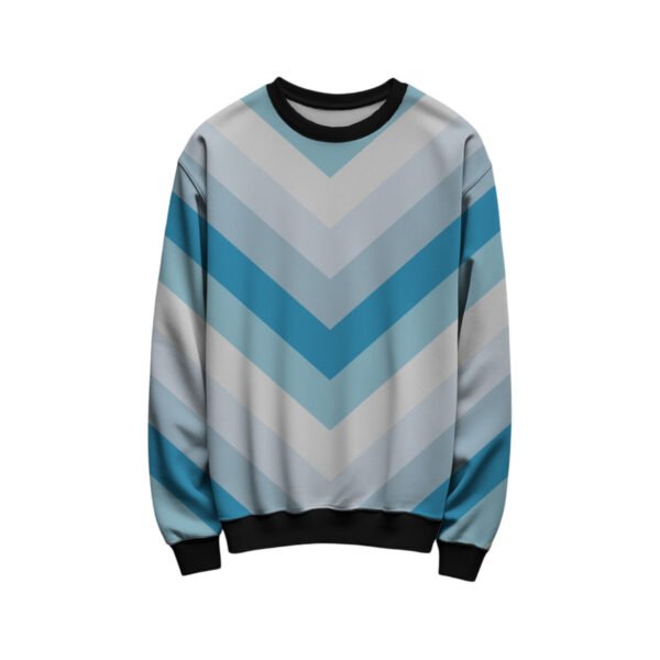 Frosty Morning Chevron Kids Sweat Shirt