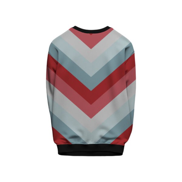 Nordic Sweater Chevron Kids Sweat Shirt - Image 2